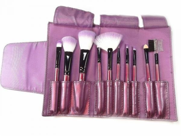 Kit Pincéis Macrilan Roxo